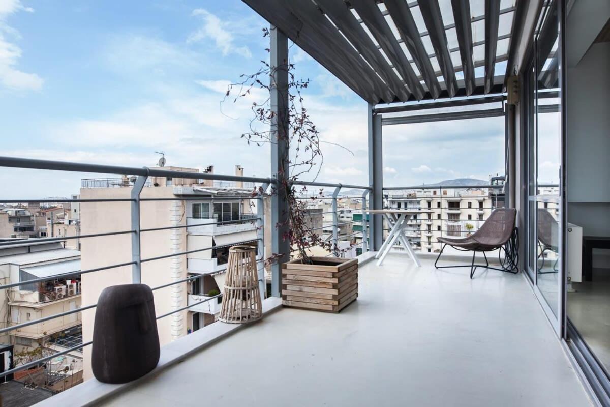 Penthouse With 360 View Of Athens And Private Gym Διαμέρισμα Εξωτερικό φωτογραφία