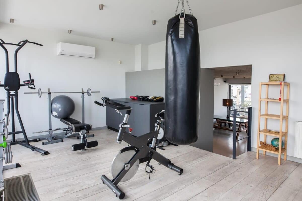 Penthouse With 360 View Of Athens And Private Gym Διαμέρισμα Εξωτερικό φωτογραφία