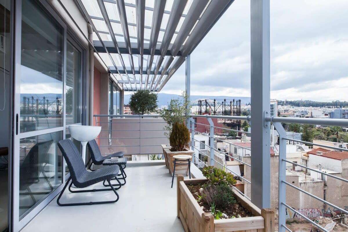 Penthouse With 360 View Of Athens And Private Gym Διαμέρισμα Εξωτερικό φωτογραφία