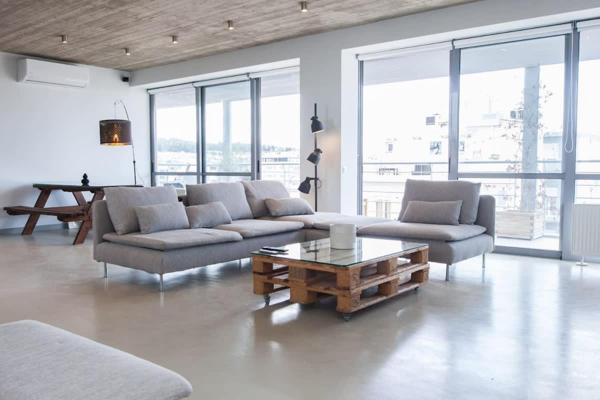 Penthouse With 360 View Of Athens And Private Gym Διαμέρισμα Εξωτερικό φωτογραφία