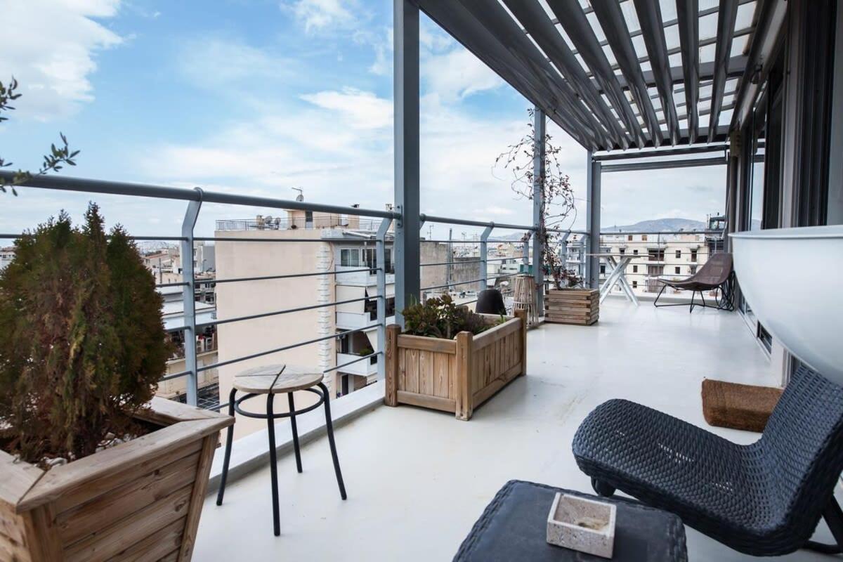 Penthouse With 360 View Of Athens And Private Gym Διαμέρισμα Εξωτερικό φωτογραφία